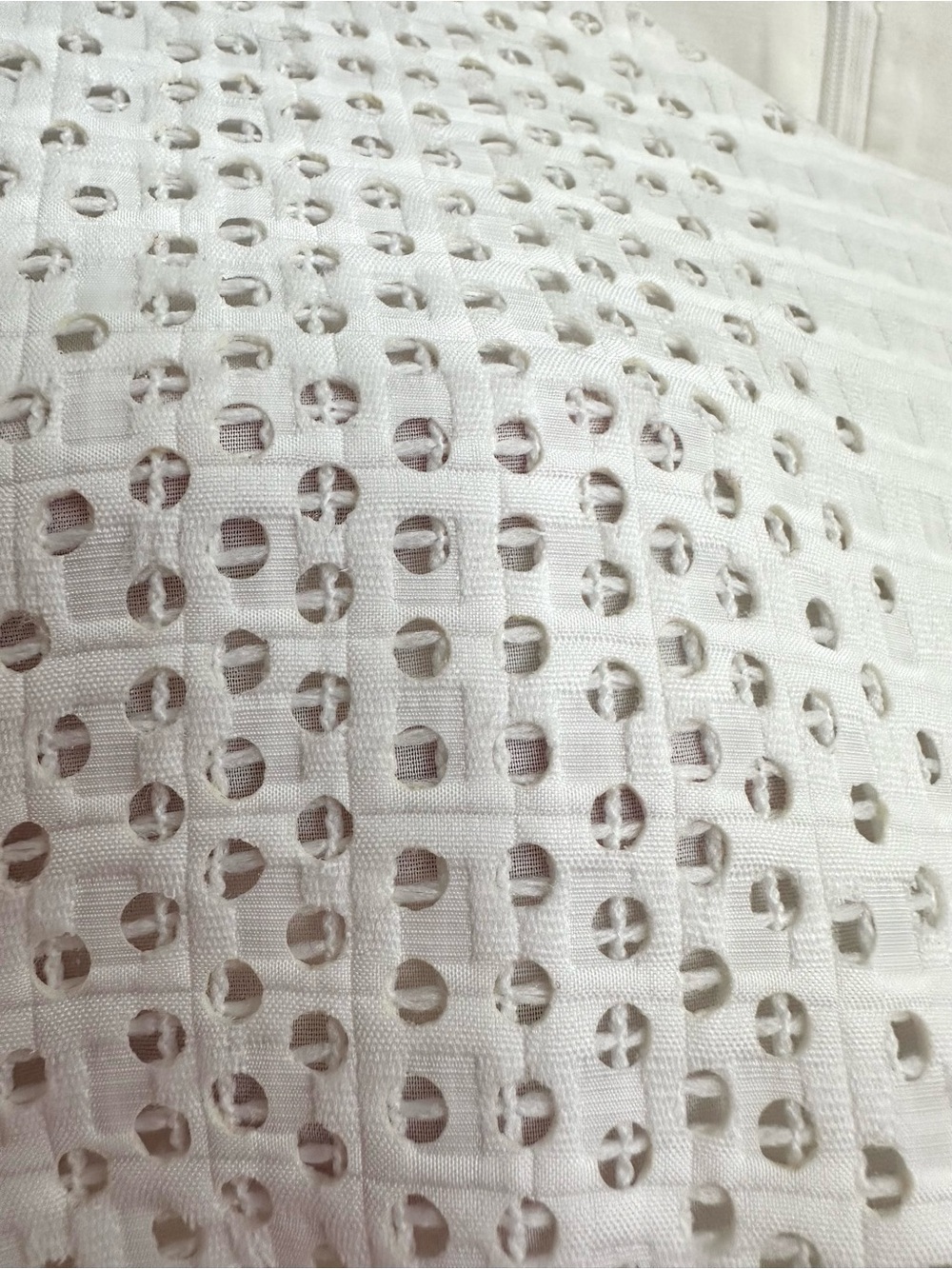 Emu White Dress with Pink Ombre Pleats - Picture 5 of 10